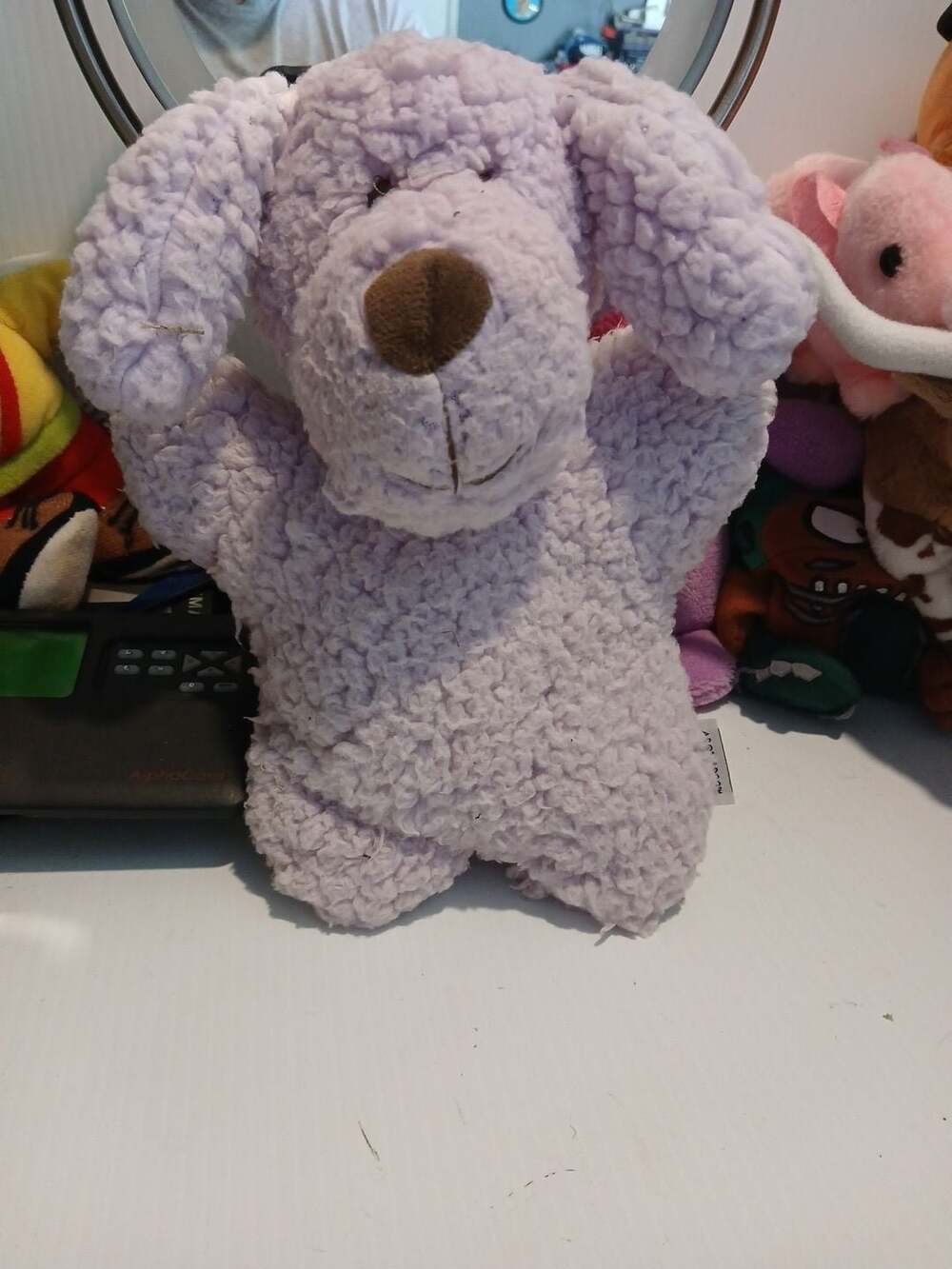 Aromadog Lavender Calm Flatty Dog Toy Purple